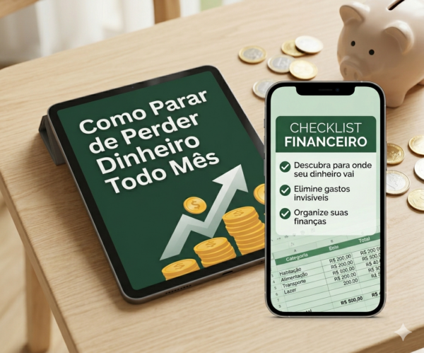E-book Estratégias Simples Para Economizar Dinheiro + Planilha de Controle Financeiro